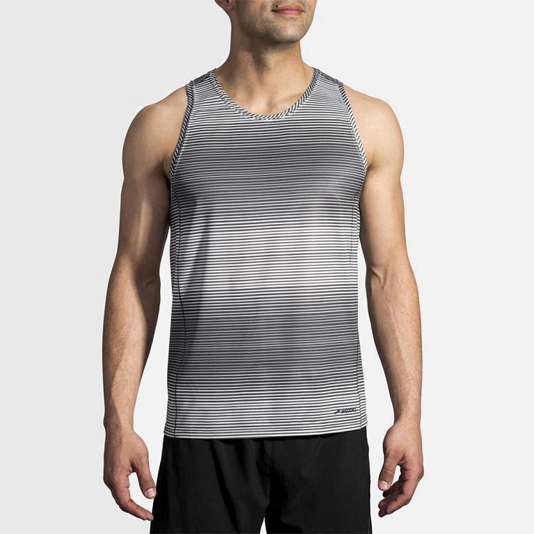 Brooks Ghost - Camiseta Sin Mangas Hombre - Gris (YFTM-08327)